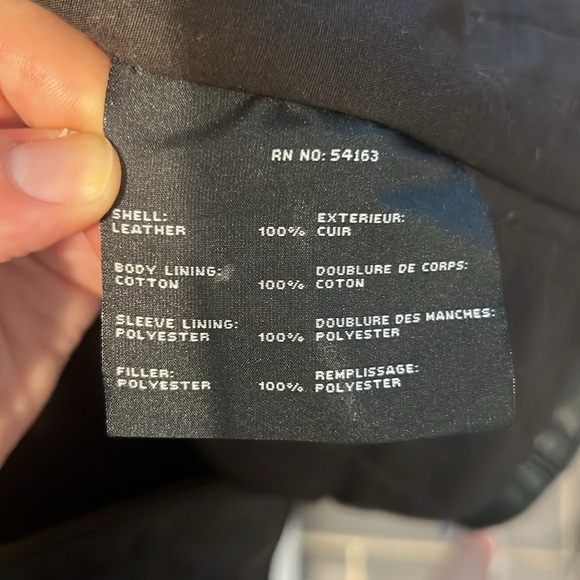 Vintage Marc New York Black Leather Jacket - Picture 6 of 6